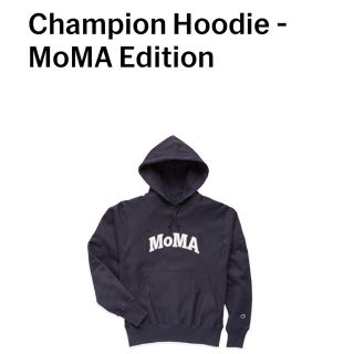 モマ(MOMA)の18AW Moma Champion Hoodie L Navy(パーカー)