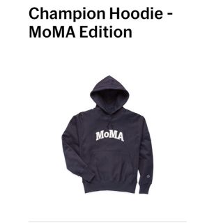 モマ(MOMA)の18AW Moma Champion Hoodie M Navy チャンピオン(パーカー)