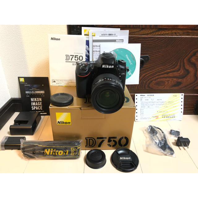 1年保証 nikon d750 28-200mm ニコン 純正レンズ付き