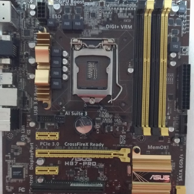 ☆動作確認済☆ASUS H87M-PRO/マザーボード LGA1150 ☆動作確認済☆ASUS H87M-PRO/マザーボード LGA1150