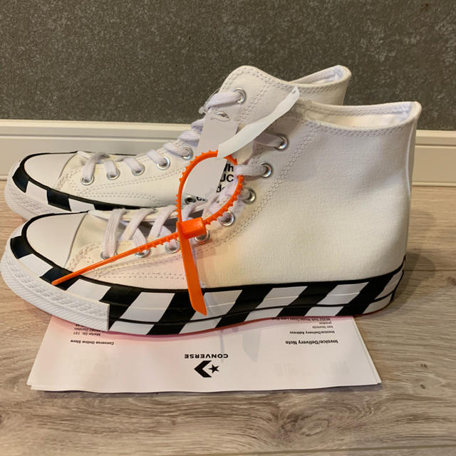 OFF-WHITE(オフホワイト)のoff white converse ct70 26.5cm  メンズの靴/シューズ(スニーカー)の商品写真