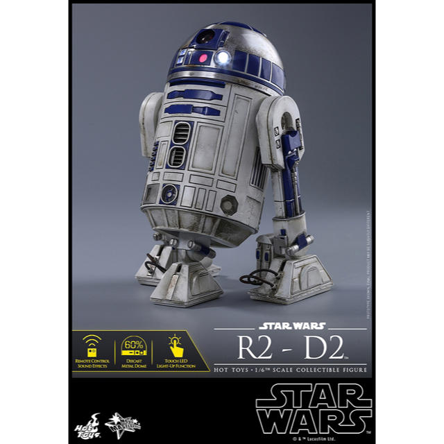 ホットトイズ MMP ムービーマスターピース スターウォーズ R2-D2