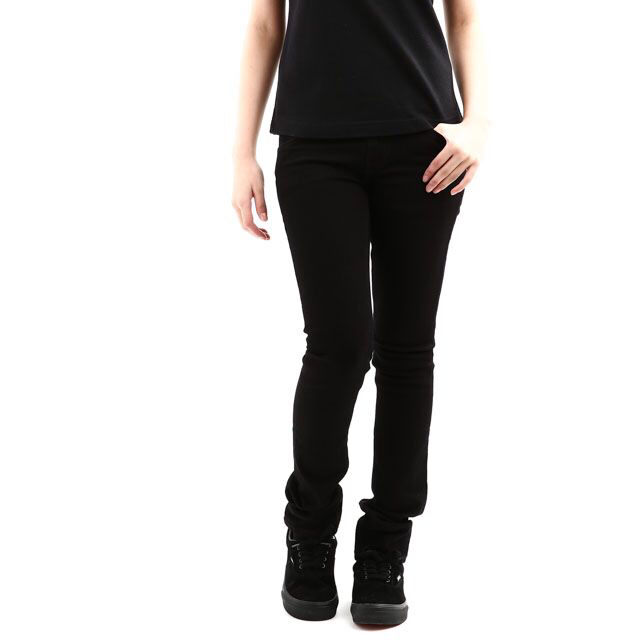 ACNE(アクネ)のnudie jeans ブラックスキニー レディースのパンツ(デニム/ジーンズ)の商品写真