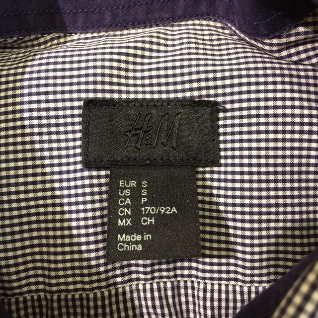 H&M(エイチアンドエム)のH&M メンズ 長袖シャツ ※処分価格 メンズのトップス(シャツ)の商品写真