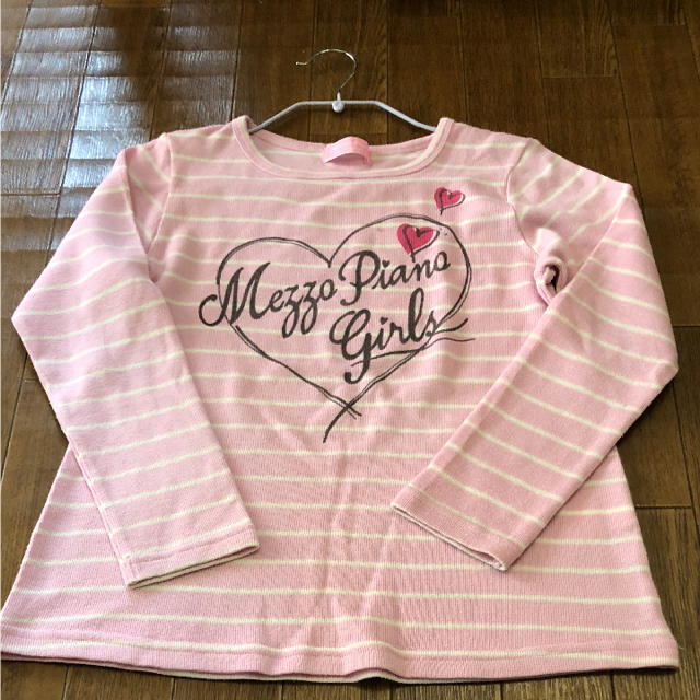 mezzo piano junior(メゾピアノジュニア)のメゾピアノ トップス キッズ/ベビー/マタニティのキッズ服女の子用(90cm~)(Tシャツ/カットソー)の商品写真