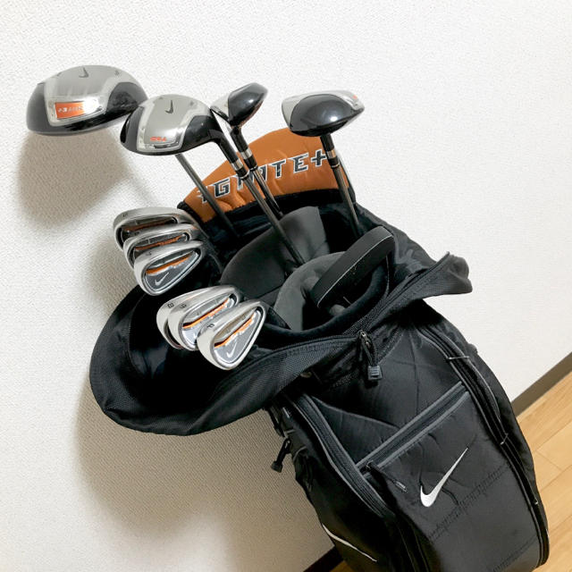 NIKE(ナイキ)の【yuuki様】ナイキ イグナイト ゴルフクラブセット(バッグ付き) スポーツ/アウトドアのゴルフ(クラブ)の商品写真