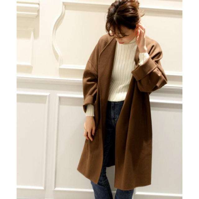 専用 Plage*オーバーサイズノーカラーコート gourab71.org