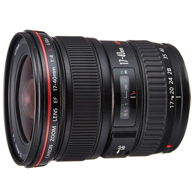 Canon - Canon 広角ズームレンズ EF17-40mm F4L USM フルサイズ対応