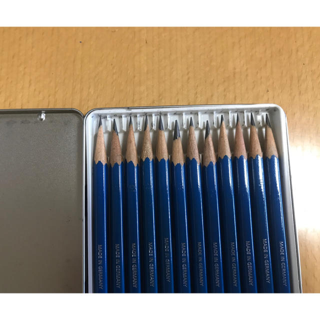 【中古】STAEDTLER ステッドラー 鉛筆12本セット エンタメ/ホビーのアート用品(鉛筆)の商品写真