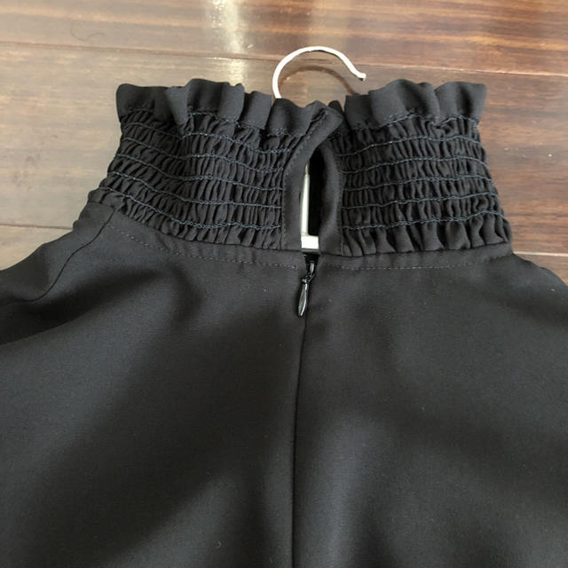 高品質通販 DeuxiemeClasse☆CELERI SHIRRING BLOUSE黒 高品質低価