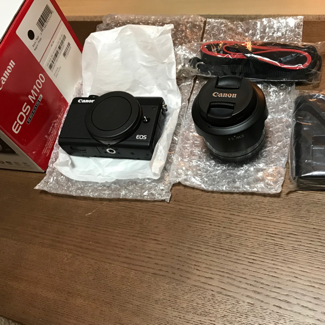 メカニカル Canon EOSM100 EF-M15-45 IS レンズキット ブラック - 通販