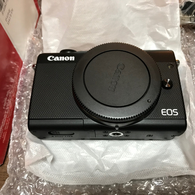 Canon レンズキット ブラックの通販 by tktk｜ラクマ EOSM100 EF-M15-45 IS 正規店