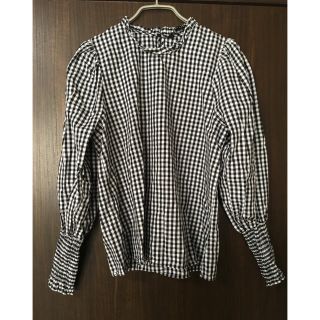 ザラ(ZARA)のZARAギンガムチェックブラウス(シャツ/ブラウス(長袖/七分))