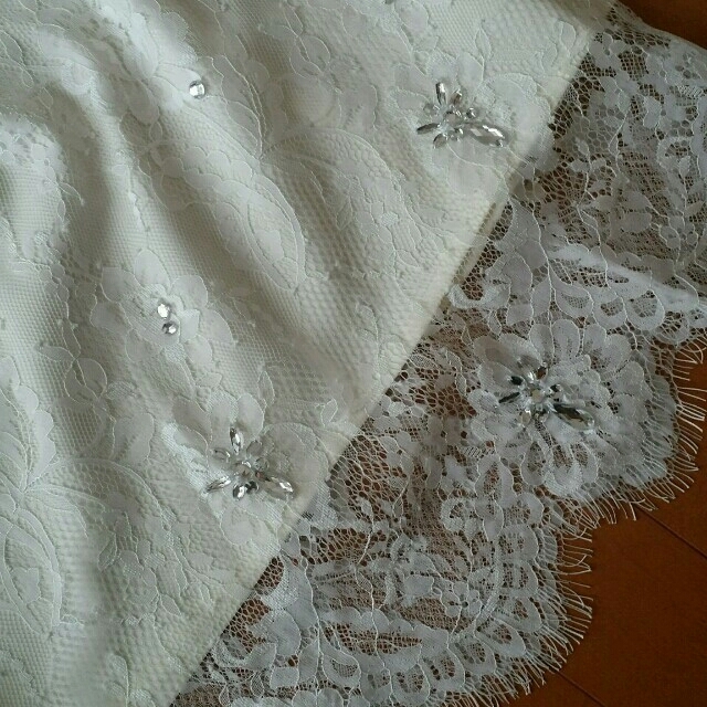 MERCURYDUO(マーキュリーデュオ)のﾏｰｷｭﾘｰ♡ﾚｰｽｽｶｰﾄ レディースのスカート(ひざ丈スカート)の商品写真