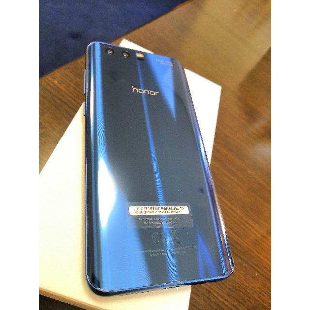 美品】HUAWEI honor9サファイアブルー - www.sorbillomenu.com