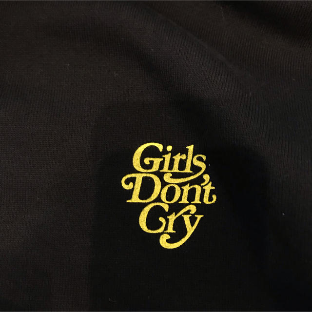 girl's don't cry 黒パーカ