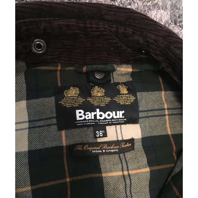 Barbour(バーブァー)のバブアー ボーダーSL 36 barbour ボーイズマーケット メンズのジャケット/アウター(ミリタリージャケット)の商品写真