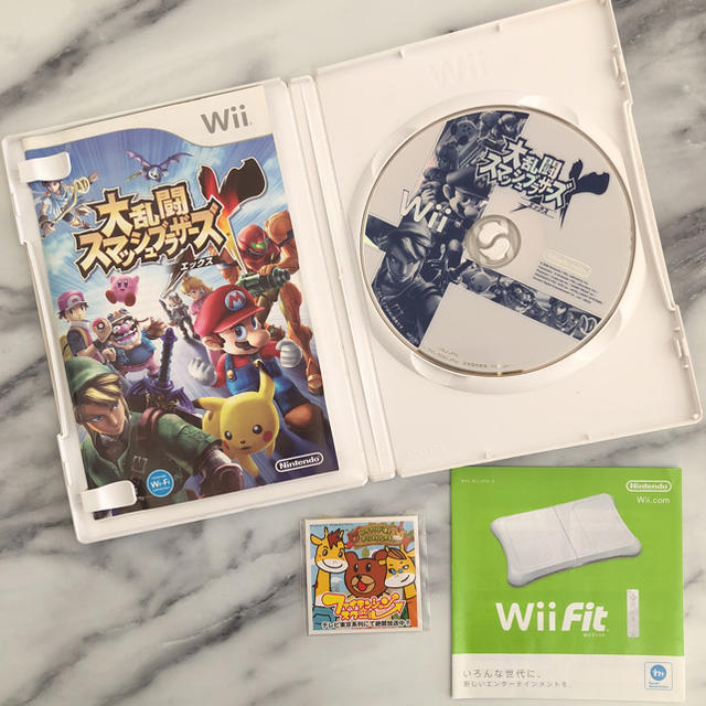 Wii(ウィー)のWii 大乱闘スマッシュブラザーズ エックス エンタメ/ホビーのゲームソフト/ゲーム機本体(家庭用ゲームソフト)の商品写真