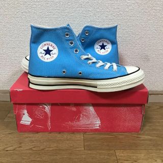 コンバース(CONVERSE)のct70 ヘリテージブルー Hi 27cm 水色(スニーカー)