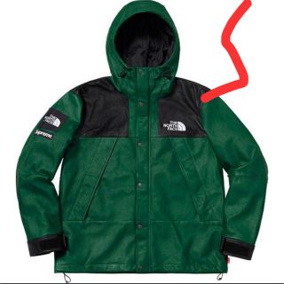 シュプリーム(Supreme)のSupreme /The North Face   S。グリーン(ナイロンジャケット)