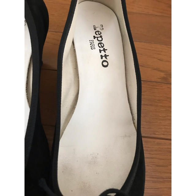 repetto(レペット)のレペット ジゼル スエード 黒 38 レディースの靴/シューズ(ハイヒール/パンプス)の商品写真