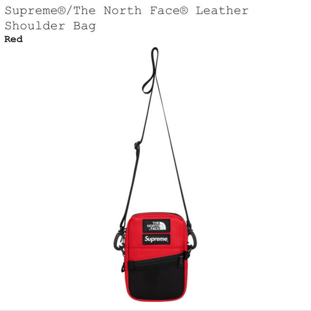 supremexthenorthface shoulder bag