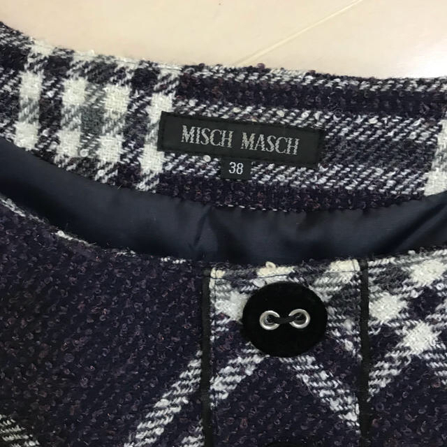 MISCH MASCH(ミッシュマッシュ)のミッシュマッシュ ツイードワンピース レディースのワンピース(ひざ丈ワンピース)の商品写真