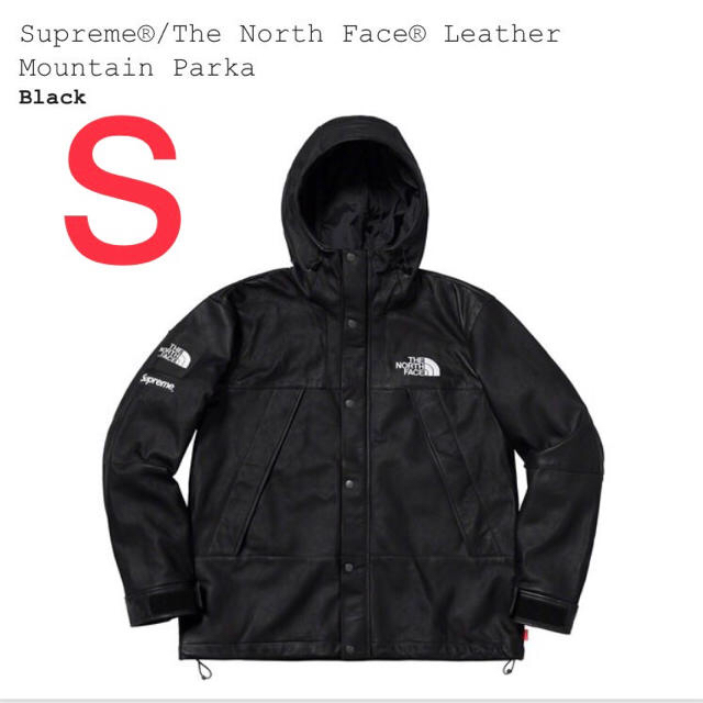 Supreme - supreme×North Face leather jacket