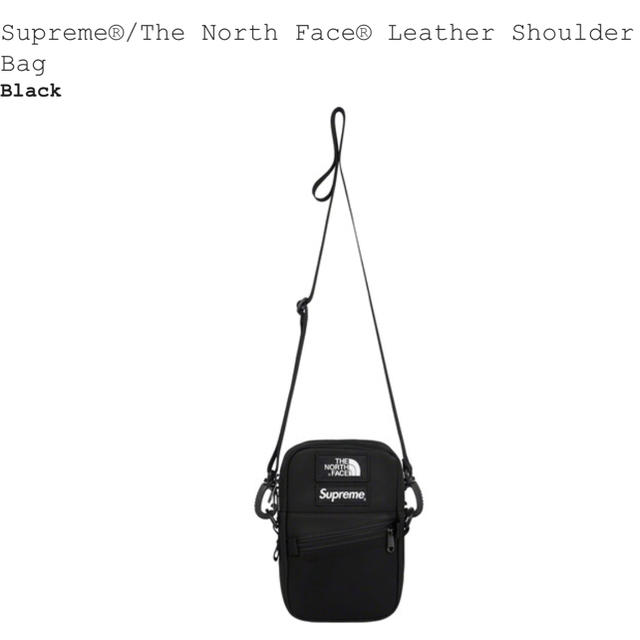 ショルダーバッグSupreme The North Face Leather Shoulder