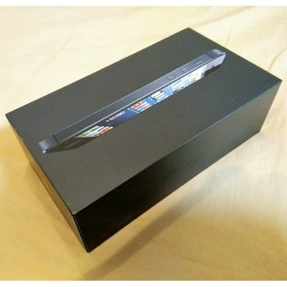 アップル(Apple)のiPhone5 Black 32GB 空箱 / Apple(その他)