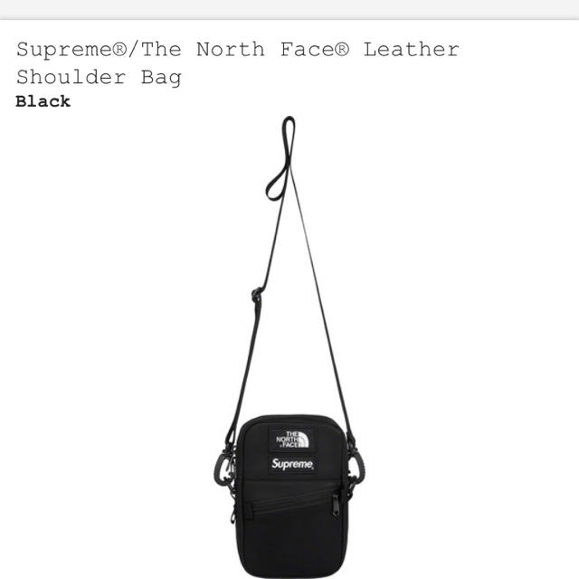 新品未使用カラー黒購入先supreme ショルダーバッグ 黒