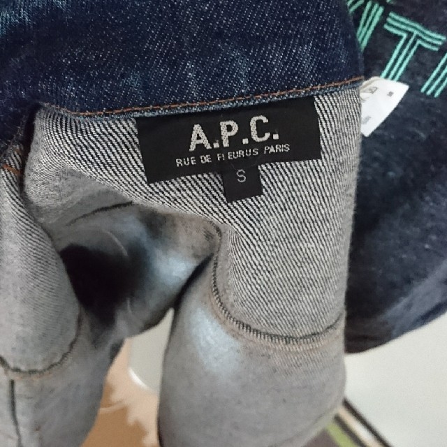 A.P.C(アーペーセー)のA.P.Cデニム デニムジャケット Gジャン インディゴ メンズのジャケット/アウター(Gジャン/デニムジャケット)の商品写真