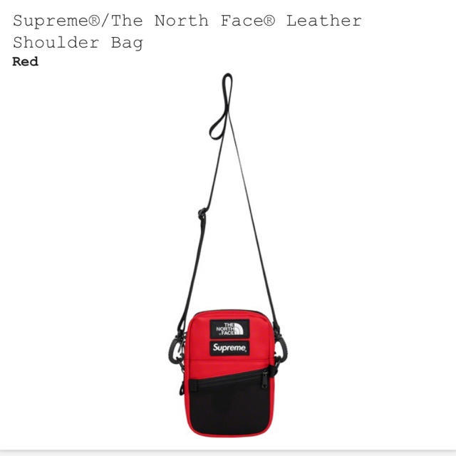 堅実な究極の supreme - Supreme thenorthface shoulder leather ショルダーバッグ
