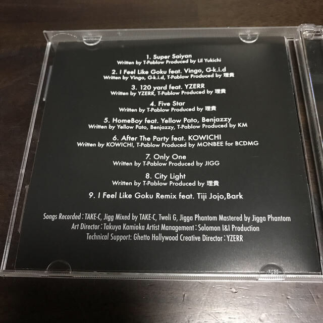T-Pablow "SUPER SAIYAN" CD 美品 エンタメ/ホビーのCD(ヒップホップ/ラップ)の商品写真