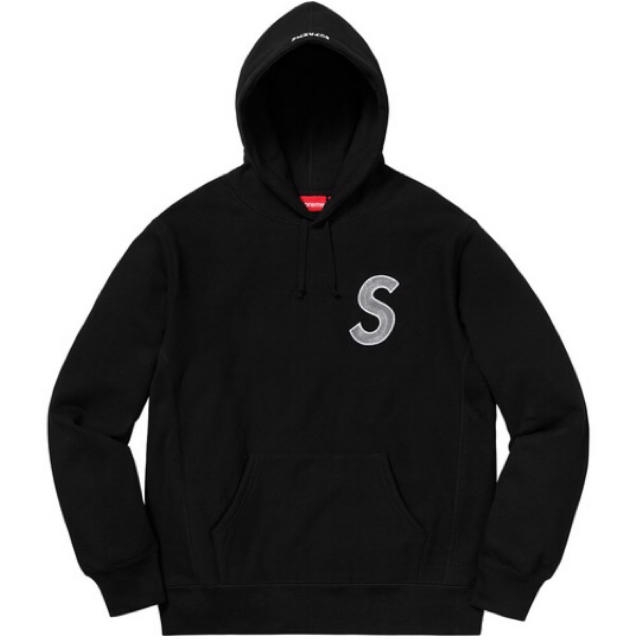 BlackSIZESupreme S Logo Hooded Sweatshirt 黒S 即完売品