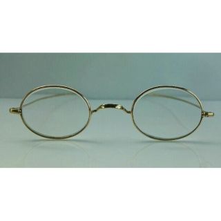 セヴィルロウ(Savile Row)の激レア！vintage tiny gold wire rim(サングラス/メガネ)