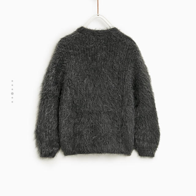 ZARA KIDS(ザラキッズ)のZARA フェザー風カーディガン レディースのトップス(カーディガン)の商品写真