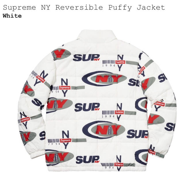 Supreme☆NY Reversible Puffy Jacket