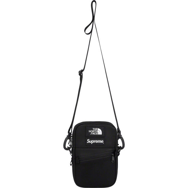 Supreme/TNF Leather Shoulder Bag (黒)