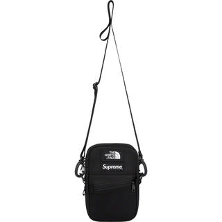 シュプリーム(Supreme)のSupreme/TNF Leather Shoulder Bag (黒)(ショルダーバッグ)