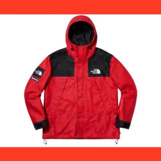 シュプリーム(Supreme)の最終値引 supreme/North Face コラボ レザージャケット(レザージャケット)