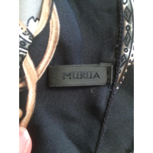 MURUA(ムルーア)のスカーフ ムルーア MURUA レディースのファッション小物(バンダナ/スカーフ)の商品写真