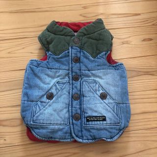 エフオーキッズ(F.O.KIDS)の新品タグ付き‼︎中綿ベスト80(その他)