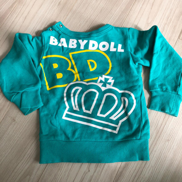 BABYDOLL(ベビードール)のBABYDOLL トレーナー キッズ/ベビー/マタニティのキッズ服男の子用(90cm~)(Tシャツ/カットソー)の商品写真