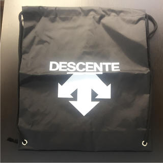 デサント(DESCENTE)のDESCENTE  デサント   ナップサック  巾着袋  デカロゴ  (バッグパック/リュック)
