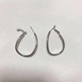 フープ ピアス シルバー(ピアス)