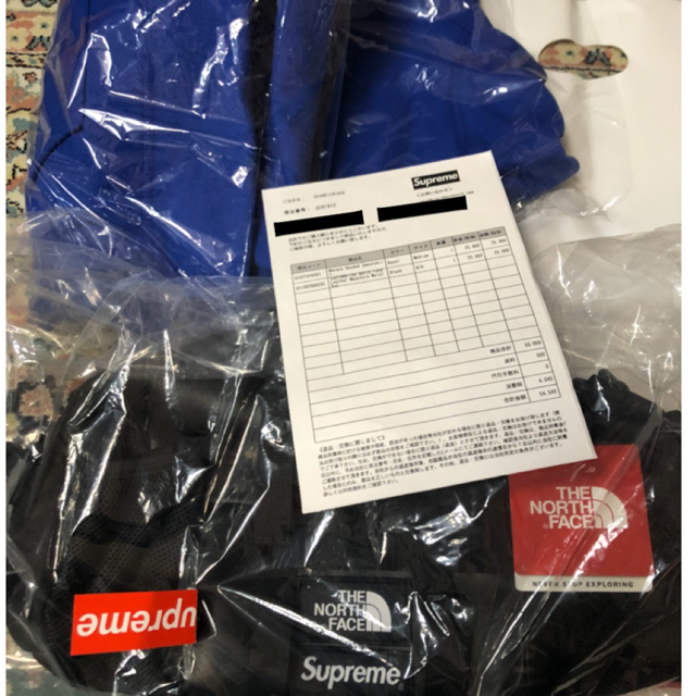 supreme ×THE NORTH FACE ウエストバッグ ※100%正規品