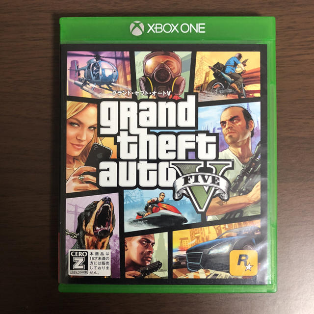 Xbox(エックスボックス)のGrand theft auto V ｢グラセフ｣  Xbox one エンタメ/ホビーのゲームソフト/ゲーム機本体(家庭用ゲームソフト)の商品写真