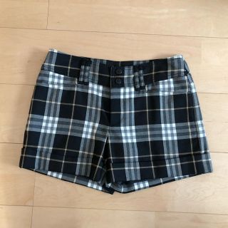 バーバリーブルーレーベル(BURBERRY BLUE LABEL)の極美品 BURBERRYノバチェックショートパンツブルーレーベルBURBERRY(ショートパンツ)