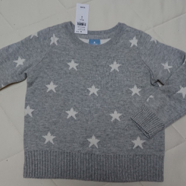 babyGAP(ベビーギャップ)のにゃた様専用☆babyGAP☆ ニット  新品、たぐつき キッズ/ベビー/マタニティのキッズ服女の子用(90cm~)(ニット)の商品写真